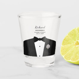 ブライダルパーティグロムスマンショットグラス ショットグラス