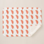 ブライダルパーティスイカ シェルパブランケット (正面(横))