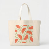 ブライダルパーティスイカ ラージトートバッグ (正面)