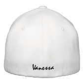 ブライダルパーティバチェロレッテブライドメイカスタムドトレンディー 刺繍入りキャップ (裏面)