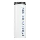 ブライダルパーティ嫁の父 タンブラー (裏面)