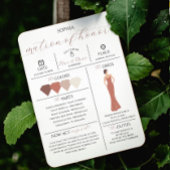 ブライダルパーティ情報カードは私のマトロン 招待状