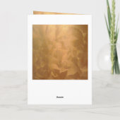 ブライダルパーティ教会招待状 カード (裏面)