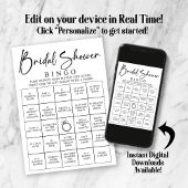 ブライダルビンゴゲストの検索ブライダルシャワーゲーム 招待状