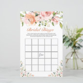 ブライダルビンゴゲームフローラ緑化紙シート (スタンド正面)