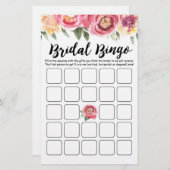 ブライダルビンゴブライダルシャワーとヘンパーティーゲーム (正面/裏面)