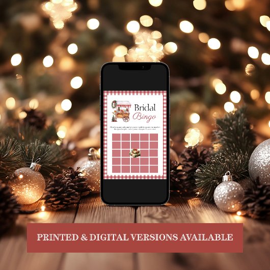 ブライダルビンゴ市場の新鮮なシャワーゲームカード 招待状