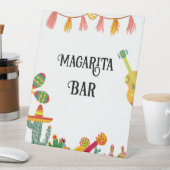 ブライダルファイナルフィエスタマルガリータバー標識 台座サイン (インサイチュ)