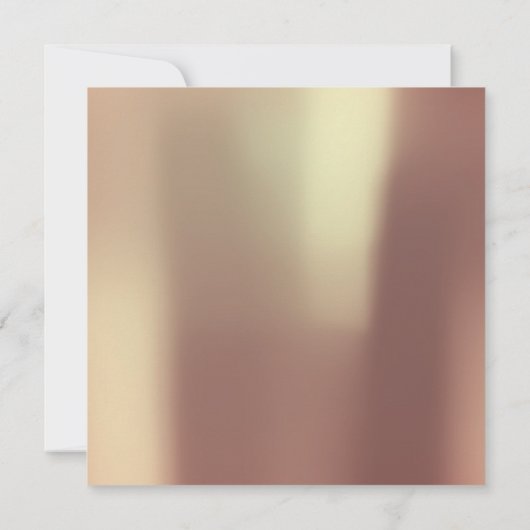 ブライダルフォート目盛り誕生日銅金属 招待状 (裏面)