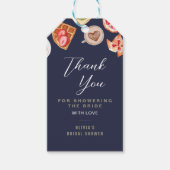 ブライダルブランチイラストサンキュー ギフトタグ (正面)
