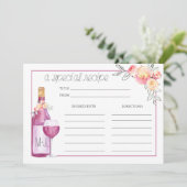 ブライダルブランチレシピカード (スタンド正面)