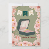 ブライダルブランチ招待状 招待状 (裏面)