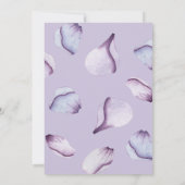 ブライダルブランチ| パステル フラワーズ 招待状 (裏面)