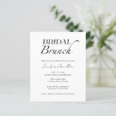 ブライダルブランチ |ブラック&ホワイトブライダルシャワー (スタンド正面)