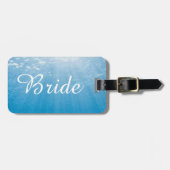 ブライダルブリスシェーカスタマイズズ:Your Seascape ラゲッジタグ (正面横)