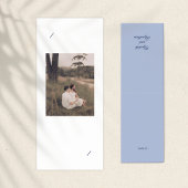 ブライダルブーケスケッチ招待状折りブックマーク