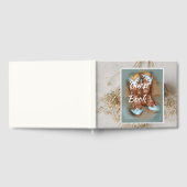 ブライダルブーツとドライフラワー ゲストブック (全面)