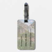 ブライダルベイル滝 ラゲッジタグ (裏面縦)