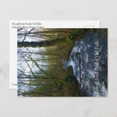 ブライダルベールからのランオフ秋、または ポストカード (正面/裏面)