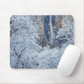 ブライダルベール下面の樹々の新雪 マウスパッド (マウス)