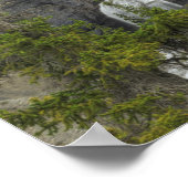 ブライダルベール滝 ポスター (角)