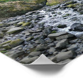 ブライダルベール秋トレイル,オレゴン ポスター (角)