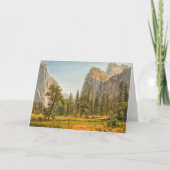 ブライダルベール秋,カリフォルニア | アルバートビエルシュタット カード (正面)