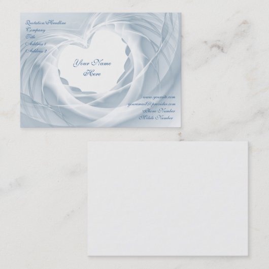 ブライダルベール 名刺 (正面/裏面)