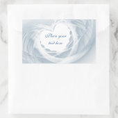 ブライダルベール 長方形シール (バッグ)