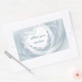 ブライダルベール 長方形シール (封筒)