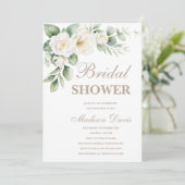 ブライダルミニマルシャワーへの招待 招待状 (スタンド正面)