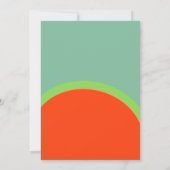 ブライダルモダンシャワーへの招待 招待状 (裏面)