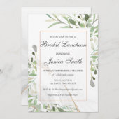 ブライダルルンチョン招待状 招待状 (正面/裏面)