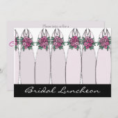 ブライダルルンチョン招待状 招待状 (正面/裏面)