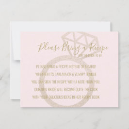 ブライダルレシピカードを持ち込む