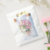 ブライダルレースフラワーブーケ編集可能結婚ズ フェイバーバッグ (封をした状態)