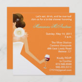 ブライダルワインの招待 招待状 (正面/裏面)