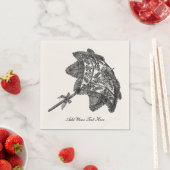 ブライダルヴィンテージ傘 スタンダードカクテルナプキン (インサイチュ)