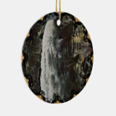 ブライダルヴェイル秋ヨセミテヴィンテージオーナメント セラミックオーナメント (右)