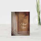 ブライダルヴェイル&バーンウッドカントリーサンキューノート サンキューカード (正面)