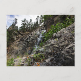 ブライダルヴェール滝スSparafish Canyon, South Dakot ポストカード