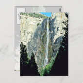 ブライダルヴェール秋ヨセミテナショナルパーク ポストカード (正面/裏面)