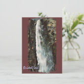 ブライダルヴェール秋ヨセミテヴィンテージ招待状 招待状 (スタンド正面)