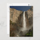 ブライダルヴェール秋ヨセミテ ポストカード (正面/裏面)