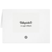 ブライダル強烈なラブカード (裏面横)