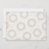 ブライダル恋しく思スシャワーの招待を受ける 招待状 (裏面)