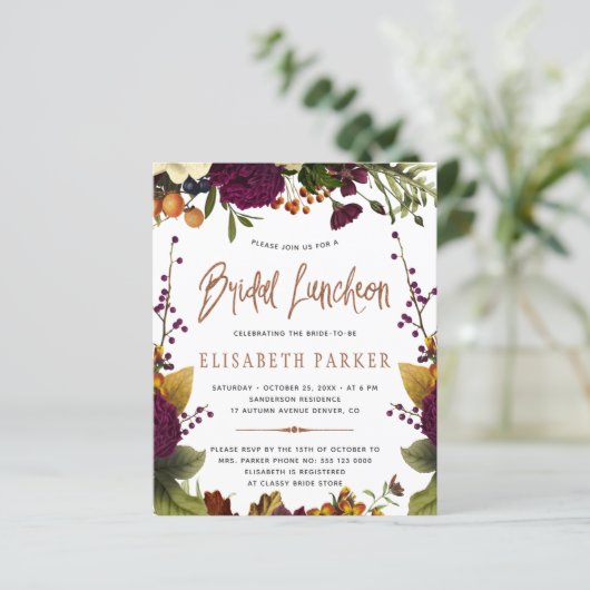 ブライダル昼食会秋予算ブライダルシャワー (スタンド正面)