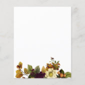 ブライダル昼食会秋予算ブライダルシャワー チラシ (裏面)