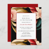 ブライダル昼食会 |ヴィンテージ赤い黒 (正面/裏面)