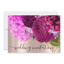 ブライダル結婚ズピンク緑の花バラ